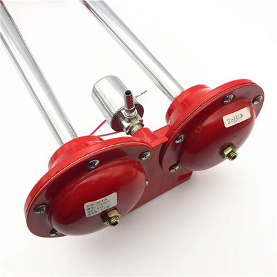 Universal Air Horn 12/24V For Truck Train Boat Dual Pipes Trumpet Car Horn Super Loud Trumpet Zinc Alloy