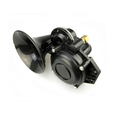 Snail Electric Air Horn 12/24V For Truck Super Loud Black Metal Car Horn
