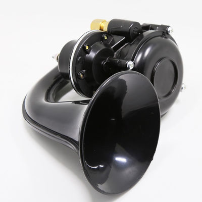 Snail Electric Air Horn 12/24V For Truck Super Loud Black Metal Car Horn