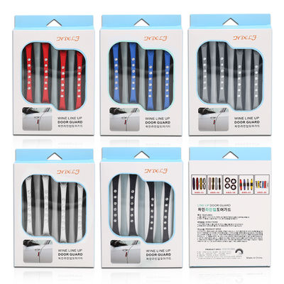 Universal Car Side Door Edge Guard With Diamond PVC Scratch Guard For Car Side Door Protector 4pcs/Pack