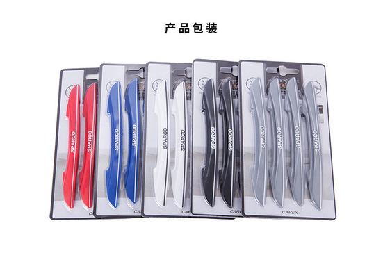 Slim Car Silicone Bumper Car Side Door Edge Guard Scratch Guard For Car Side Door Protector 6 Colors 4pcs/Pack