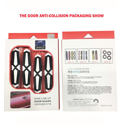 Ｎew Style Car Door Edge Guard Good PVC Car Door Protector Universal Auto Door Silicone bumper 4pcs/pack