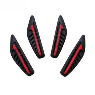 Novel Style Car Door Edge Guard Soft PVC Car Door Protector Universal Auto Mirror Silicone Bumper 4 Color