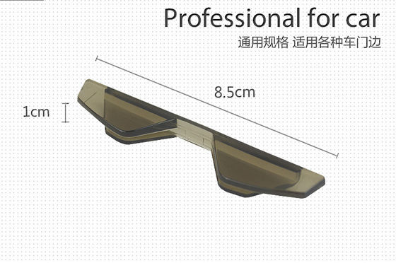Brown / Transparent Car Door Corner Protctor Great PVC Car Door Guard Universal Auto Door Edge Bumper 4pcs/Pack