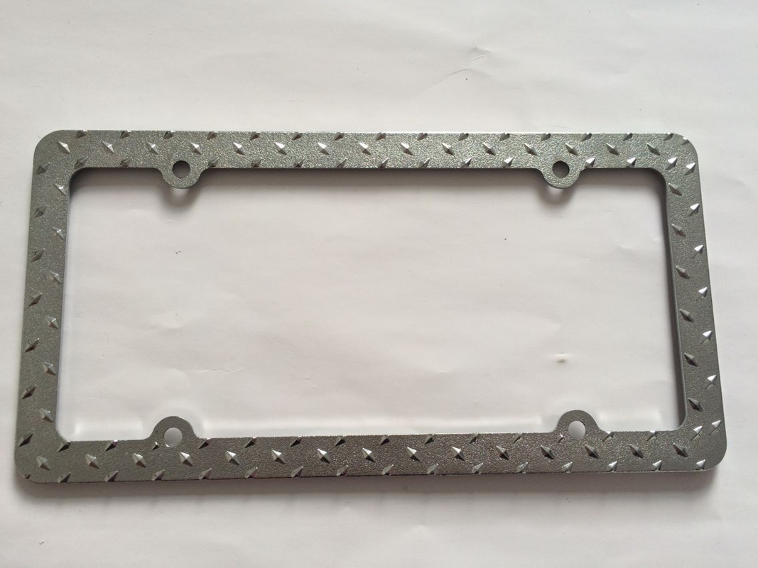YK-LPF808 Universal Car License Plate Frame Manufacture Zinc Alloy Diamond American Car License Plate Frame Manufacture