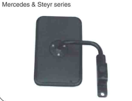 CJ-M-019 Of Mercedes &amp; Steyr Series Truck Mirrors Black Side Rearview Mirror Truck Accessories Mirror Replacement