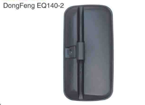 CJ-M-75 Black Rectangle Universal Truck Mirrors ABS Big Side Mirror Replacements Fit For DongFeng EQ140-2