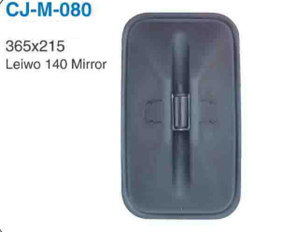 CJ-M-80 ABS Big Rectangle Backup Mirrors For Trucks Black Universal Truck Door Mirrors Fit For 365x215 Leiwo 140