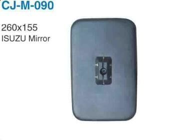 CJ-M-90 Black ISUZU Truck Mirror Head Replacement 260X155 Universal Truck Mirrors