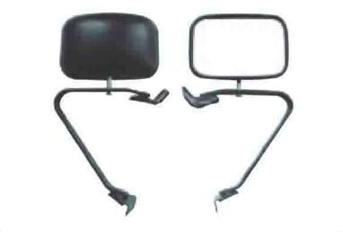 CJ-M-134 42x25CM Plastic Rearview Mirror Replacement With Brackets Black Exterior Truck Mirrors Distributors