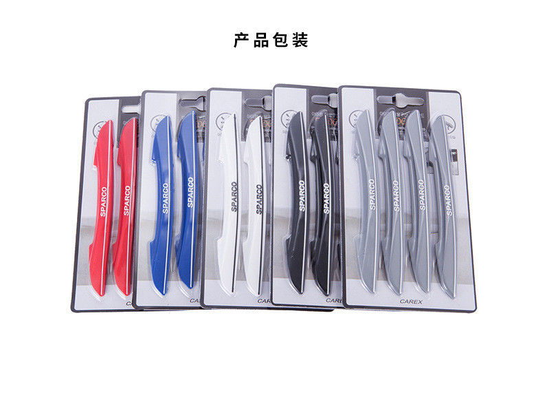 Slim Car Silicone Bumper Car Side Door Edge Guard Scratch Guard For Car Side Door Protector 6 Colors 4pcs/Pack