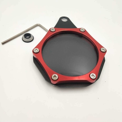 YK- MP1001 Red Black Motorcycle Tax Disc Holder Motorcycle Alumium Alloy Tax Disc Permit Holder Waterproof Seal
