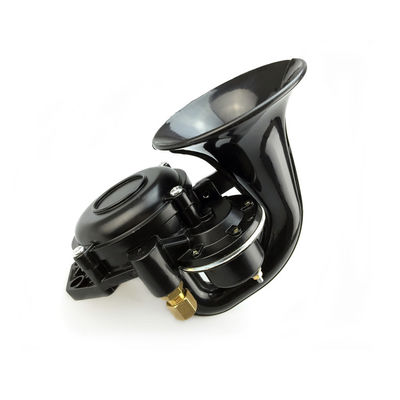 Snail Electric Air Horn 12/24V For Truck Super Loud Black Metal Car Horn